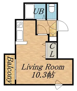 エクシード美香保【305号室】の間取り
