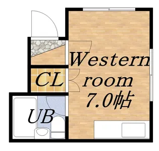 北21条シティハイツ【210号室】の間取り