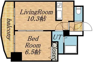 フォーシーズンズ植物園【2階】の間取り