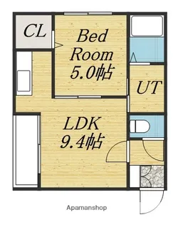 フィレントⅠ【4階】の間取り