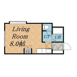 ラミアール札幌【12号室】の間取り