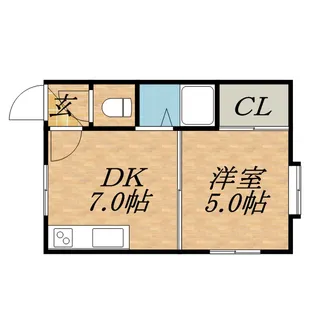 ラピス元町【3号室】の間取り