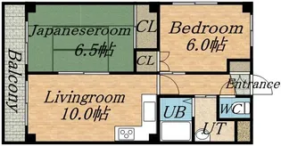 レジデンス48【4階】の間取り