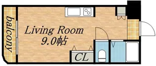 ネージュ【106号室】の間取り