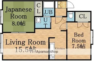 リラノースN509【203号室】の間取り