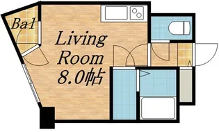 プライムパーク円山公園【5階】の間取り