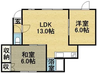 ファーストプレイス【2階】の間取り