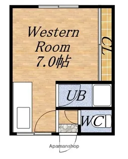 シンエービル【306号室】の間取り
