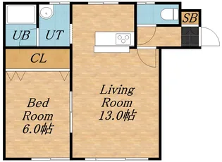 ヴィラ・カトレア【1階】の間取り