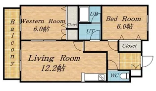 マイドリーム2【4階】の間取り