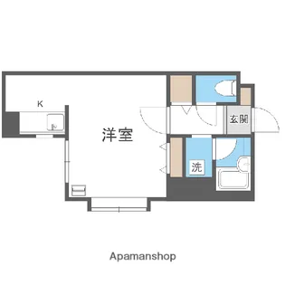 ライオンズマンション北大前第2【504号室】の間取り
