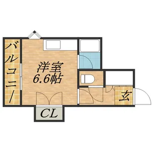 ノースランド北19条【301号室】の間取り
