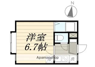 アップルハウス北30条Ⅱ【202号室】の間取り