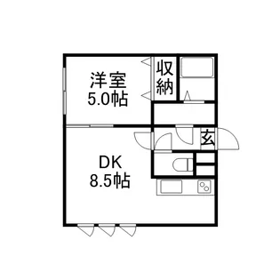ハイム東環駅【402号室】の間取り