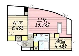 INFINITY22【9階】の間取り