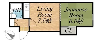 ホワイトハウスⅡ【306号室】の間取り