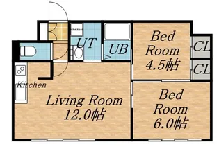 サザンシティ30【305号室】の間取り