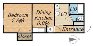 エスパシオ【302号室】の間取り