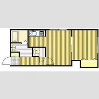 アドラブール元町【101号室】の間取り