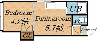 アーバンコート麻生Ⅸ【203号室】の間取り