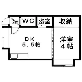 ラ・モンターニュ【10号室】の間取り