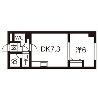モンターニュプログレ【402号室】の間取り
