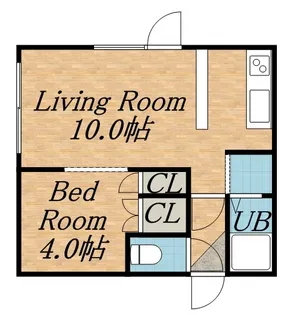 元町クラブハウス【106号室】の間取り