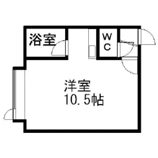 瀬比亜館北14条【301号室】の間取り