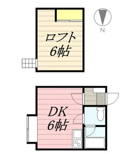 カサ・デ・フェリーチェ【203号室】の間取り