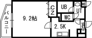 スカイヒルズN15【01102号室】の間取り