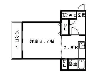 ツインビルいとう1号館【00105号室】の間取り