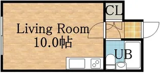 ジュネスコート22【00306号室】の間取り