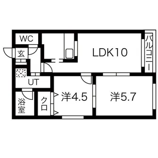 ETOILE(エタール)28【1階】の間取り