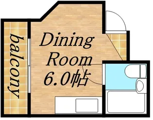 ヴァンクール北5条【7階】の間取り