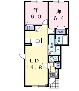 アウル 916【1階】の間取り