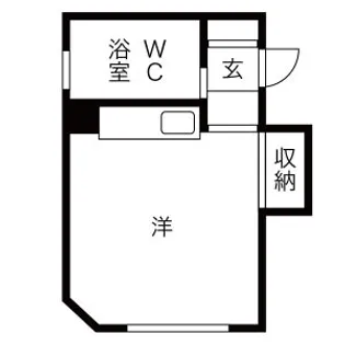 F101【7号室】の間取り