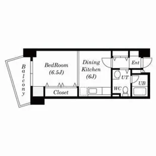 アピレ21【702号室号室】の間取り