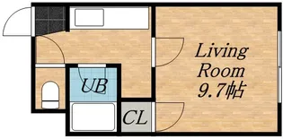 フロンティア161【5階】の間取り