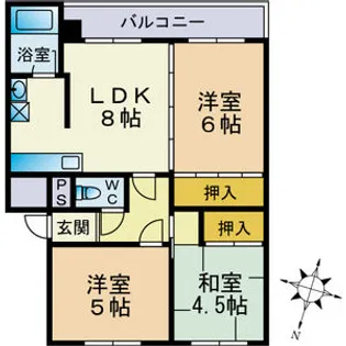CUBLE【2階】の間取り