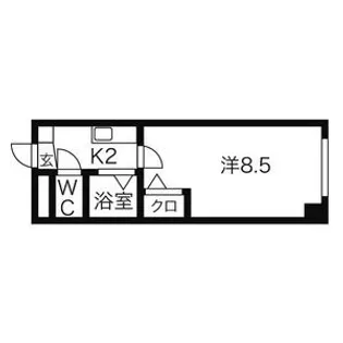 コア・24A【1階】の間取り
