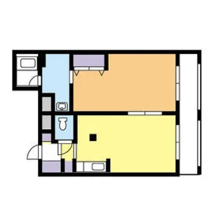 ライフハイツ【201号室】の間取り