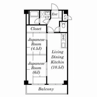 ヴォーネン麻生【103号室号室】の間取り