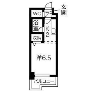 KWビル壱番館【405号室】の間取り