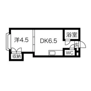 藤井ビル北10条【2階】の間取り