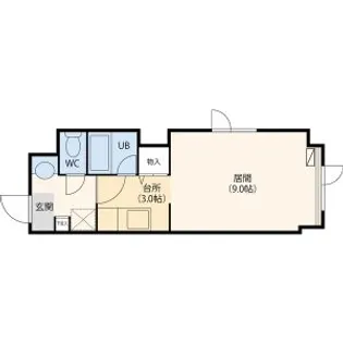 藤井ビル北23条【4階】の間取り