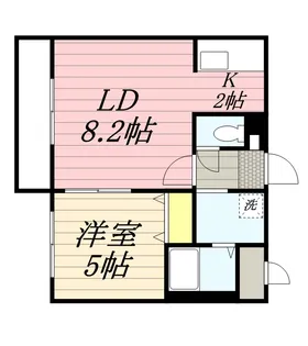 クリビア二十四軒【4階】の間取り