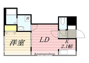 エステート北19【3階】の間取り