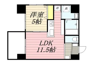 モルティーニ表参道【3階】の間取り