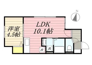 ファクター麻生【3階】の間取り