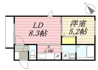 ASSE KOTONI【4階】の間取り